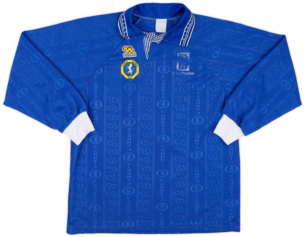 1995-96 Fidelis Andria Home L/S Shirt - 7/10 - (L)