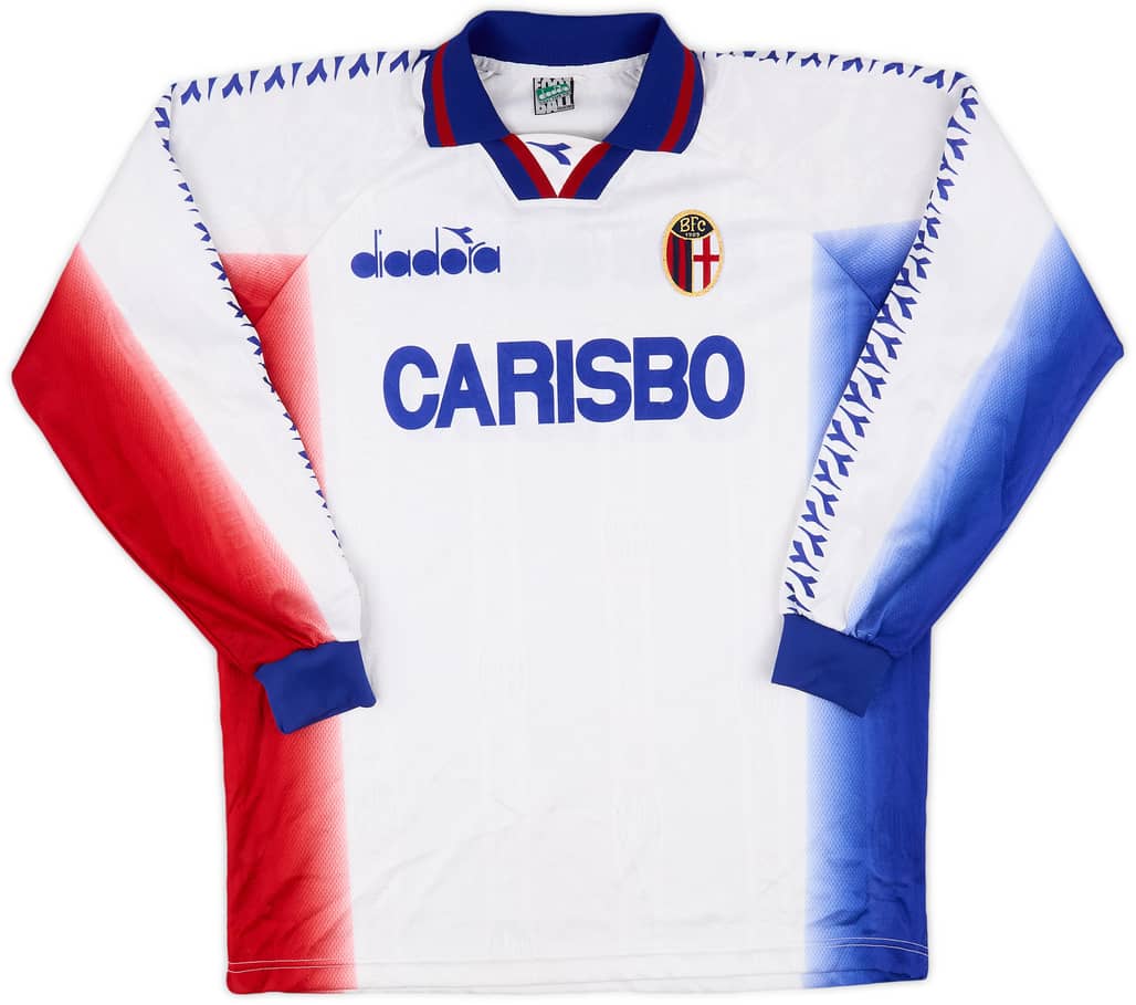 1996-97 Bologna Diadora Training L/S Shirt - 7/10 - (XL)