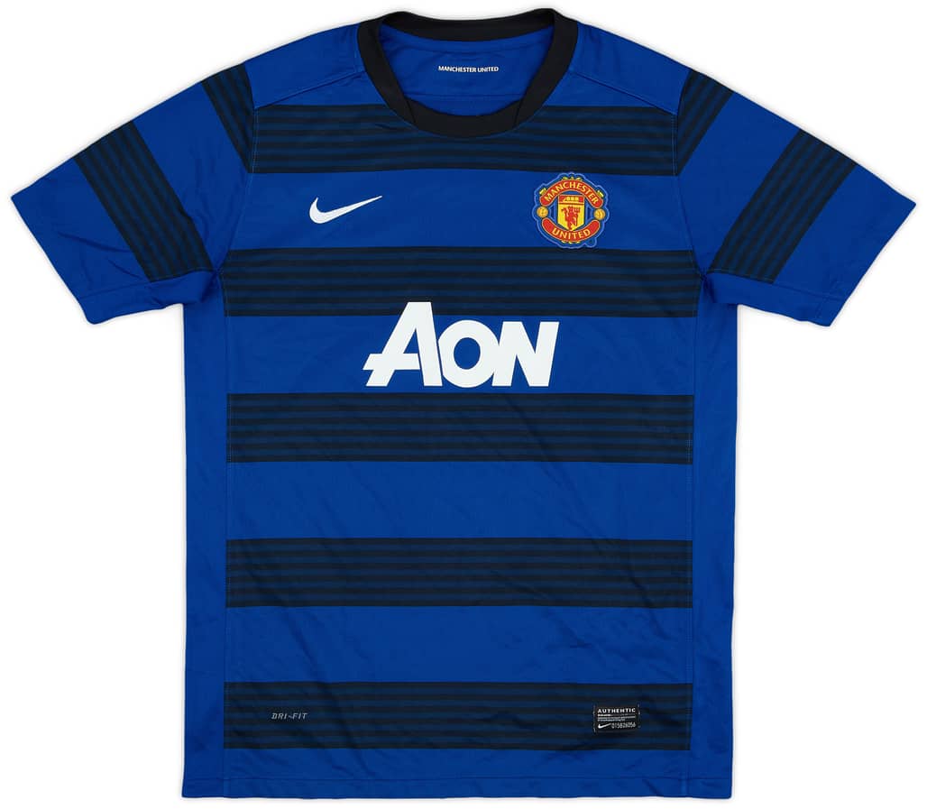 2011-13 Manchester United Away Shirt - 8/10 - (XL.Boys)