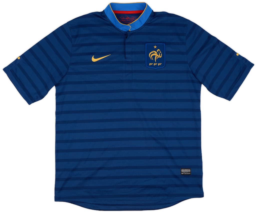 2012-13 France Home Shirt - 8/10 - (L)