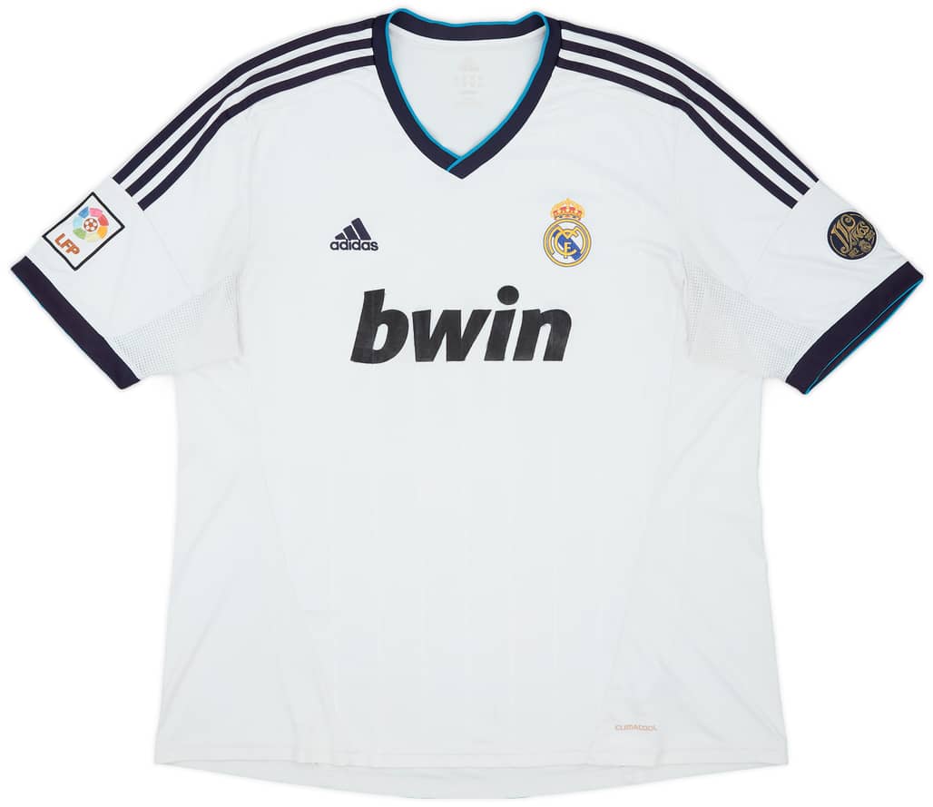 2012-13 Real Madrid Home Shirt - 5/10 - (XXL)