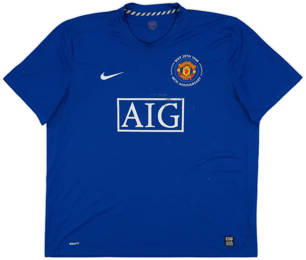 2008-09 Manchester United Third Shirt - 5/10 - (3XL)