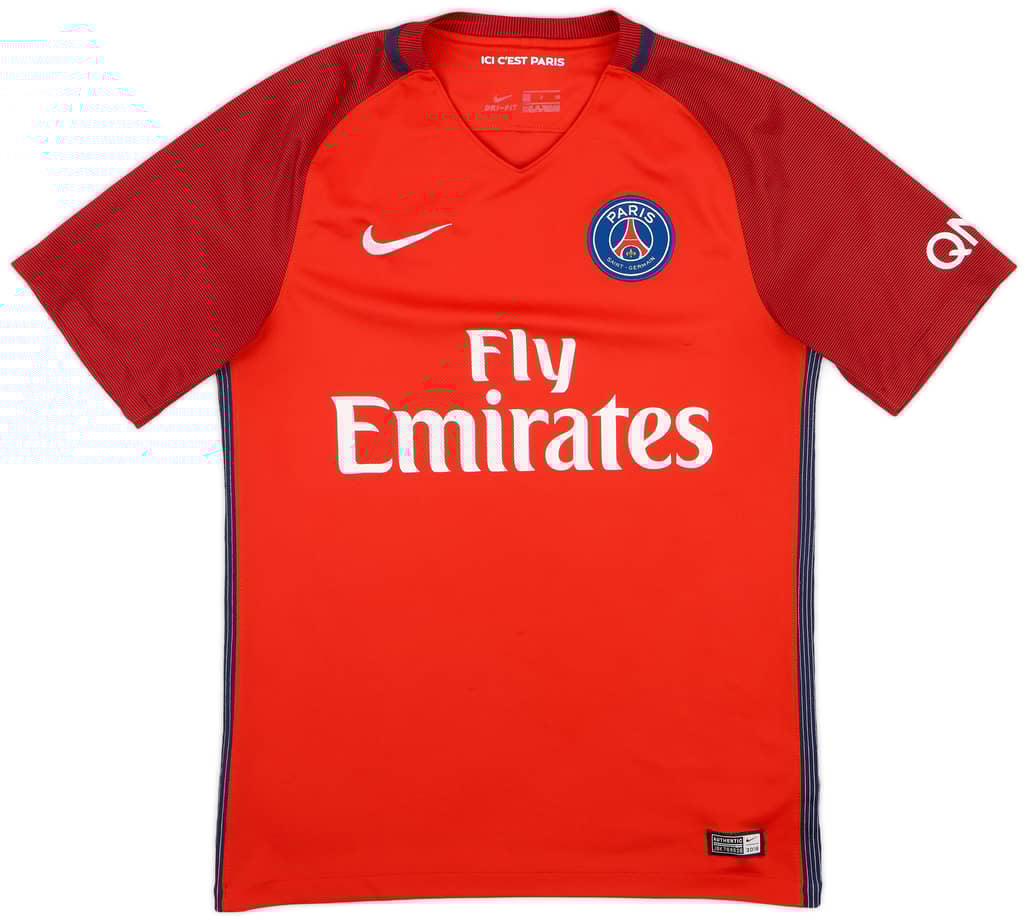 2016-17 Paris Saint-Germain Away Shirt - 8/10 - (S)