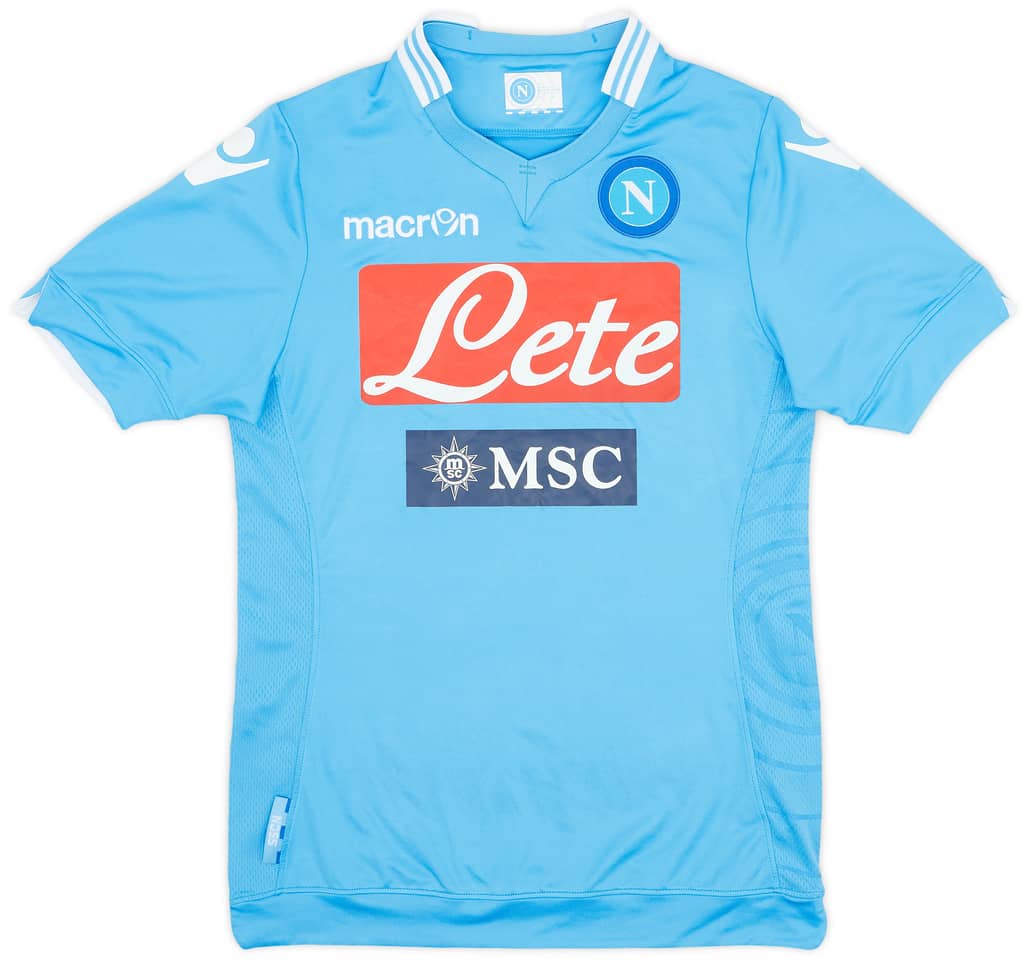 2013-14 Napoli Home Shirt - 9/10 - (S)