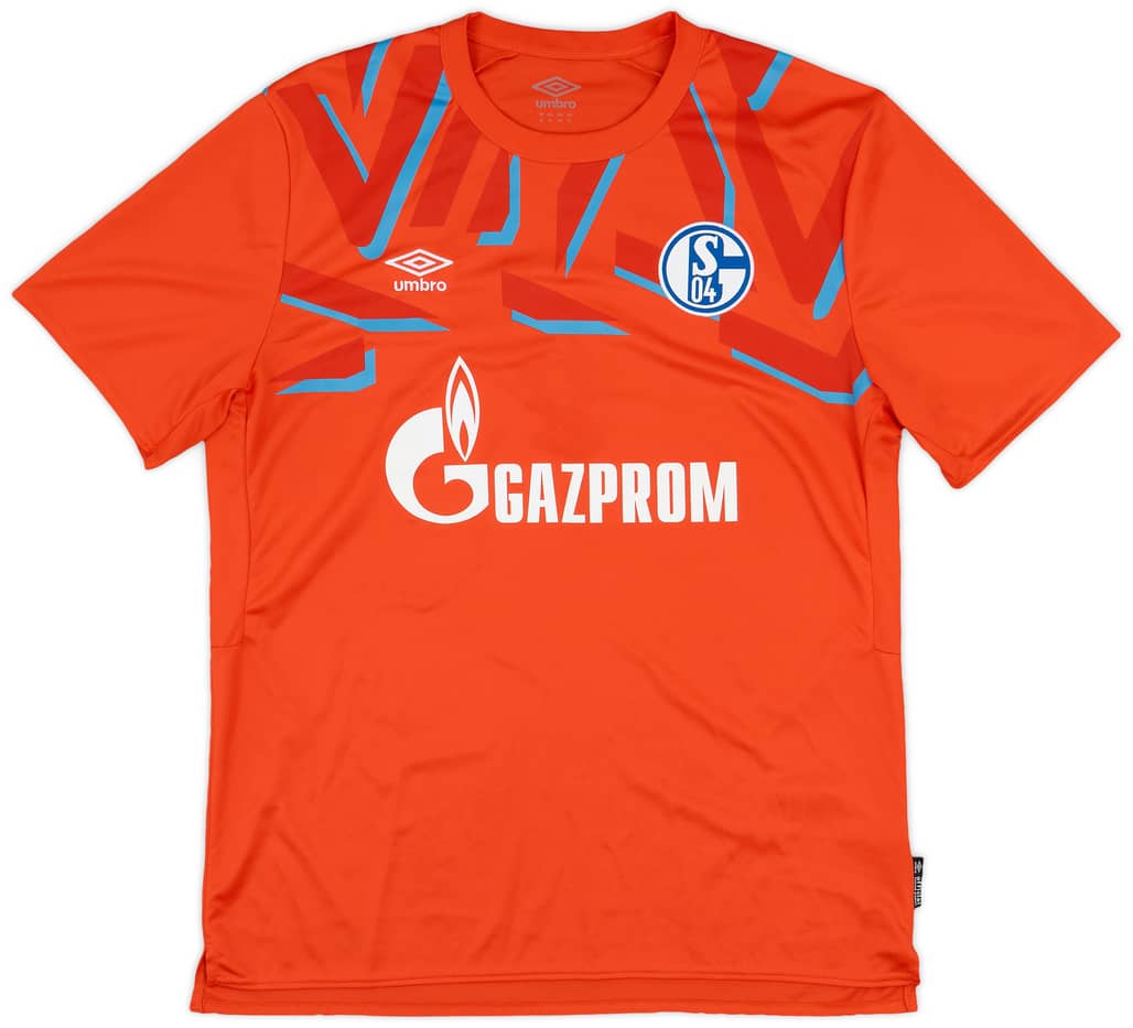 2019-20 Schalke GK S/S Shirt - 9/10 - (XL)