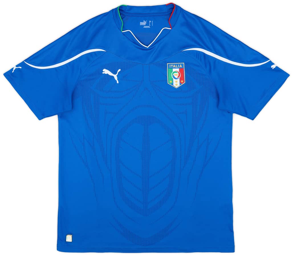 2010-12 Italy Home Shirt - 8/10 - (L)