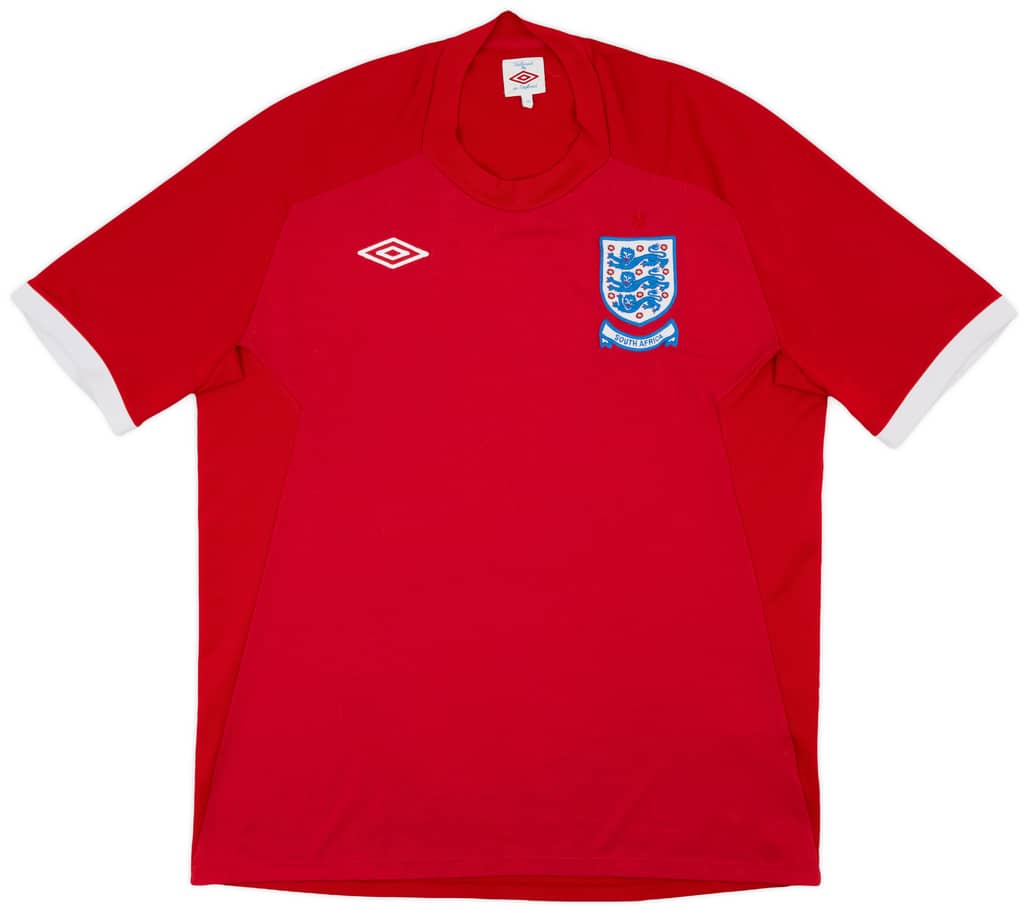 2010-11 England 'South Africa' Away Shirt - 7/10 - (XL)