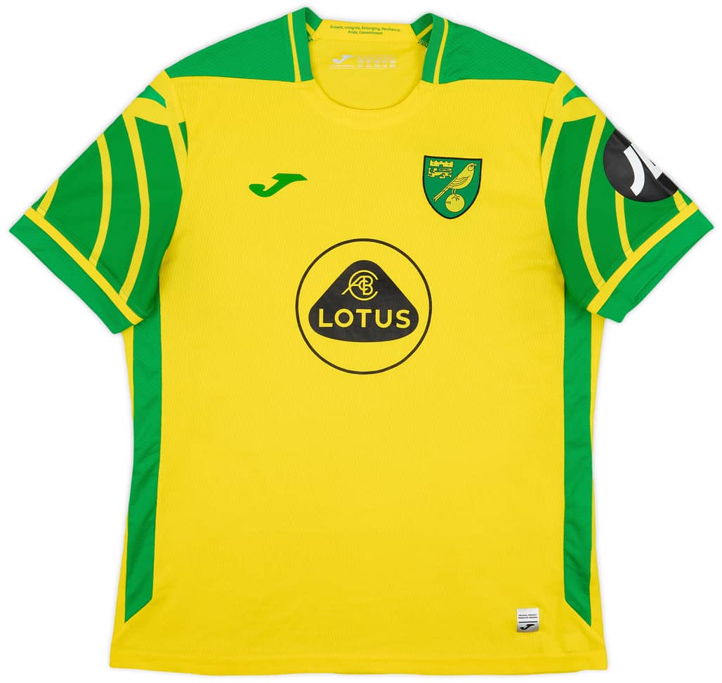2021-22 Norwich Home Shirt - 8/10 - (XL)