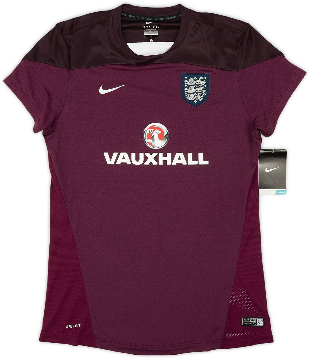 2014-15 England Nike Training Shirt (Women's M)