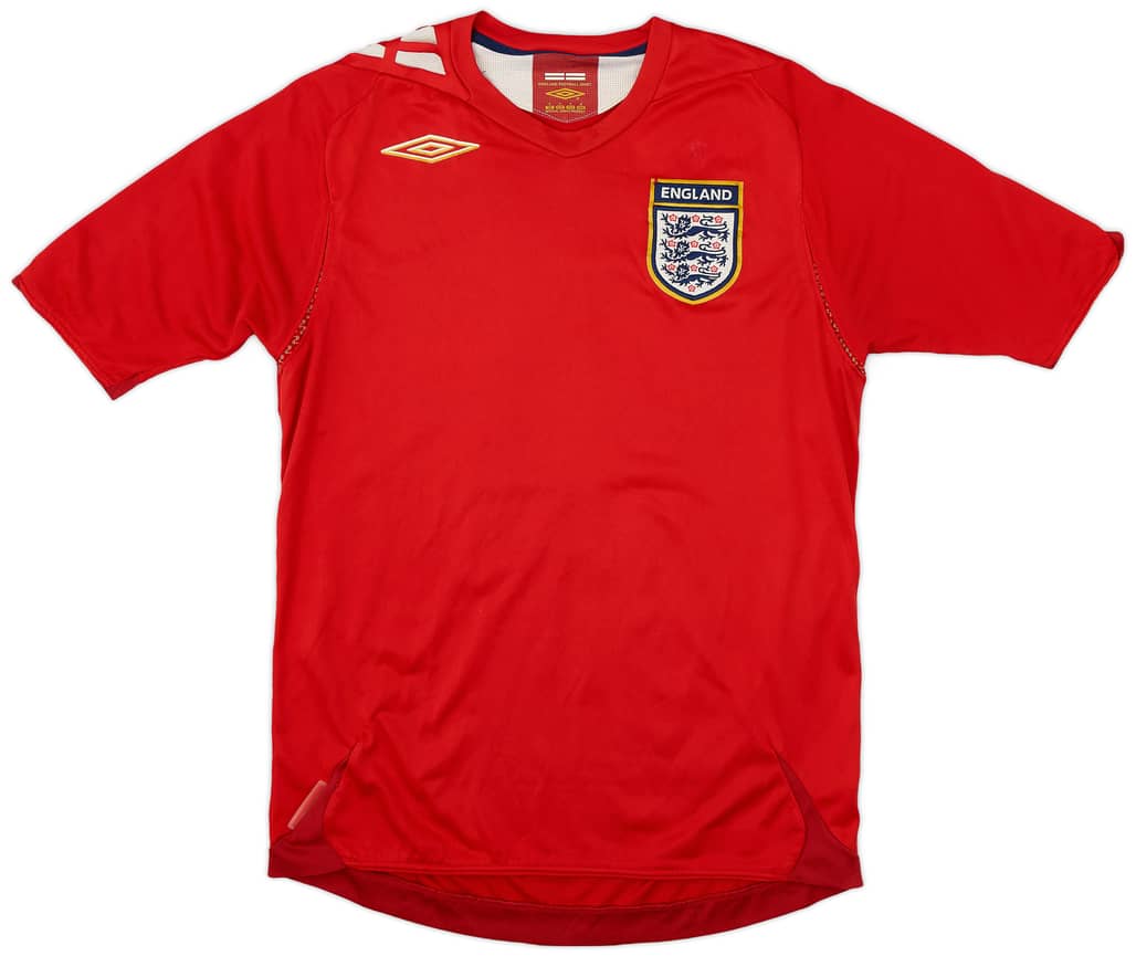 2006-08 England Away Shirt - 4/10 - (S)