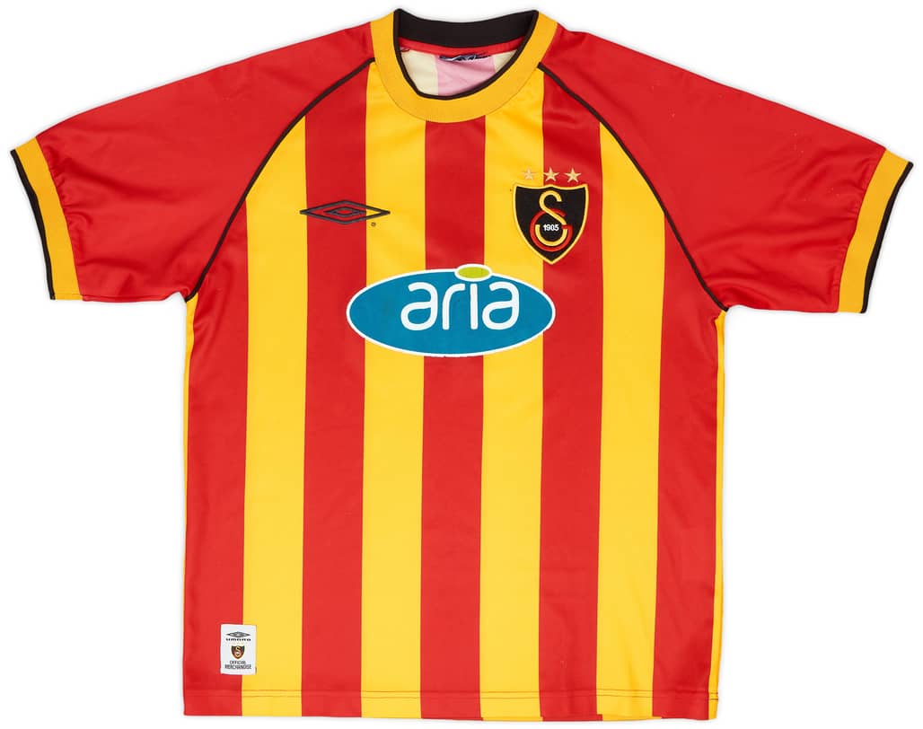 2002-03 Galatasaray Home Shirt - 7/10 - (L)