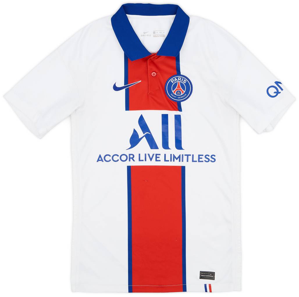 2020-21 Paris Saint-Germain Away Shirt - 8/10 - (XS)