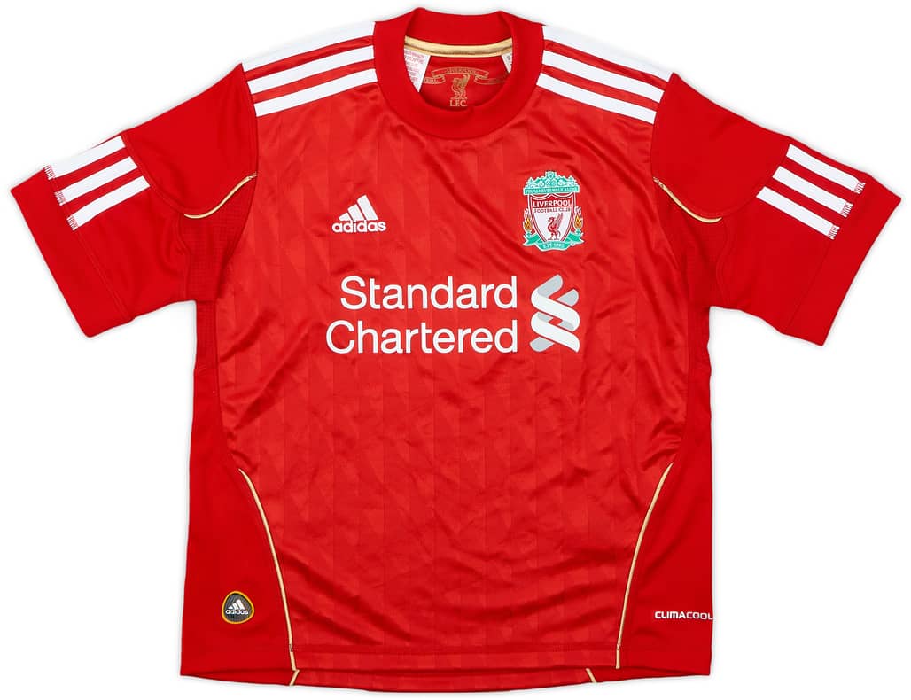 2010-12 Liverpool Home Shirt - 9/10 - (7-8 Years)