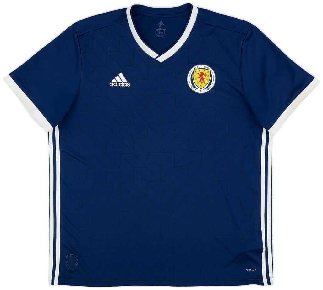2017-19 Scotland Home Shirt - 7/10 - (XL)