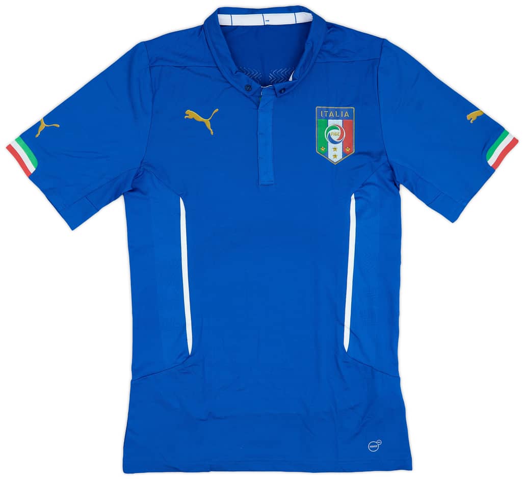 2014-15 Italy Authentic Home Shirt - 8/10 - (XXL)