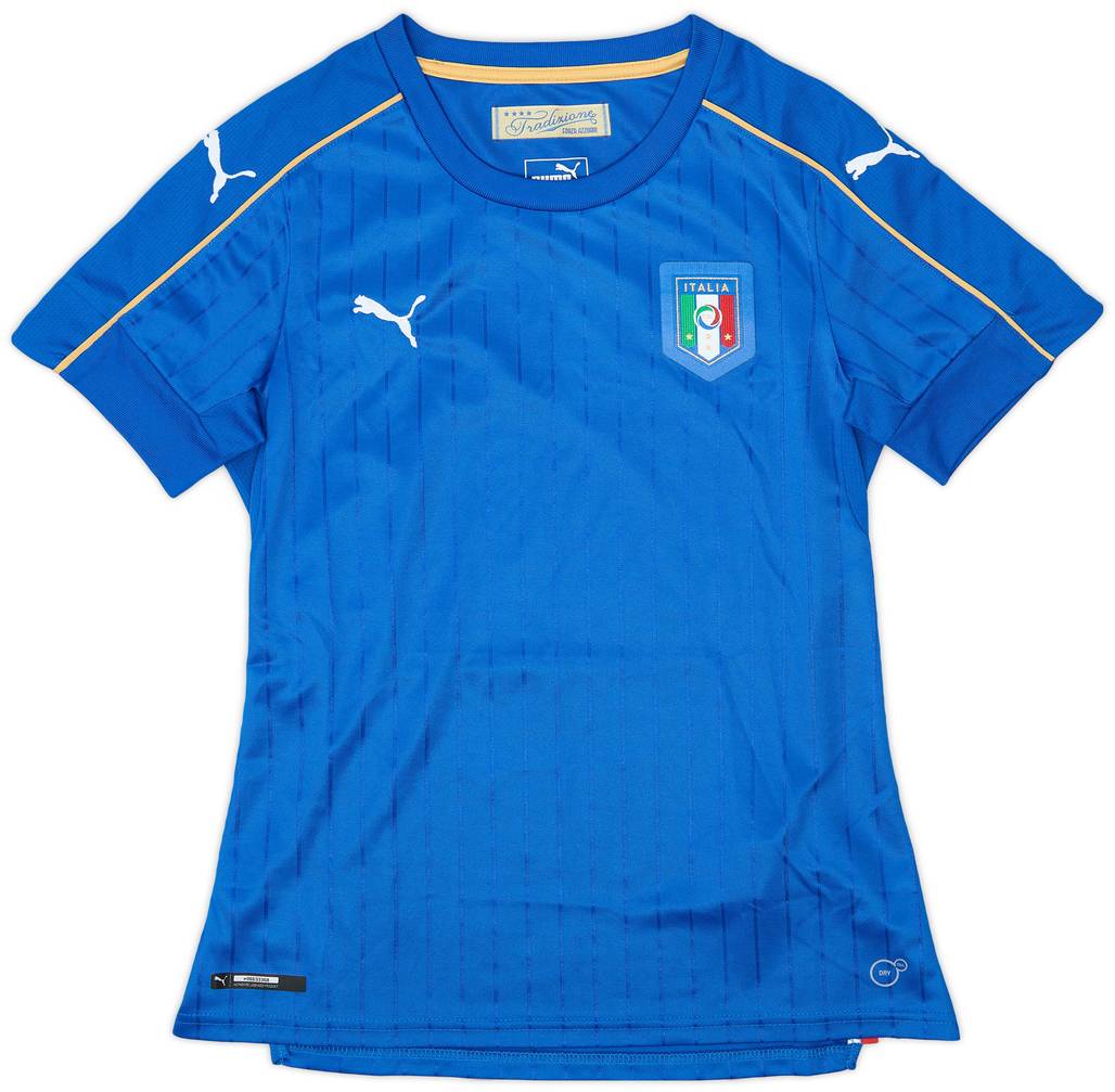 2016-17 Italy Home Shirt - 9/10 - (Women's M)