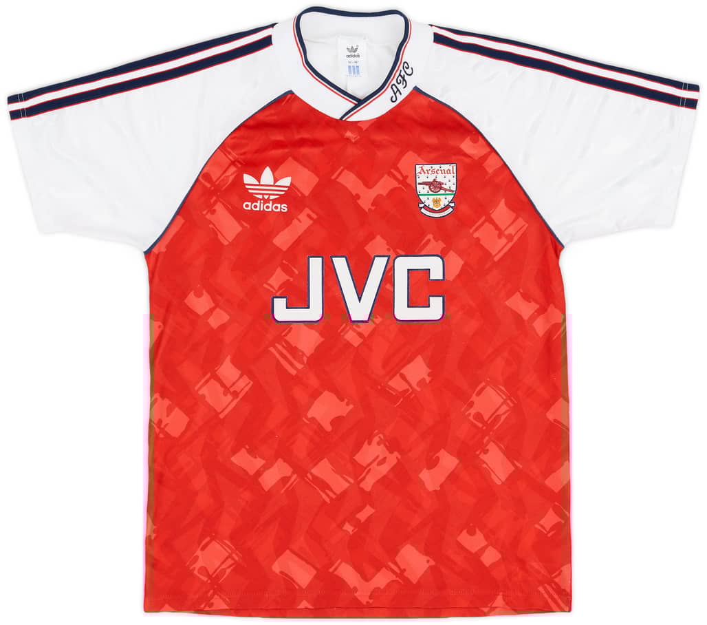 1990-92 Arsenal Home Shirt - 9/10 - (S)