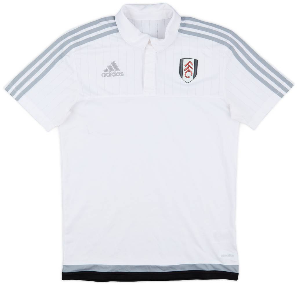 2015-16 Fulham adidas Polo Shirt - 6/10 - (S)