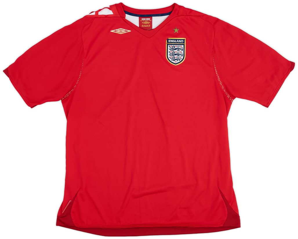 2006-08 England Away Shirt - 6/10 - (Women's L)