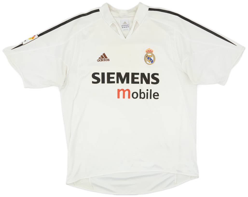 2004-05 Real Madrid Home Shirt - 5/10 - (L)
