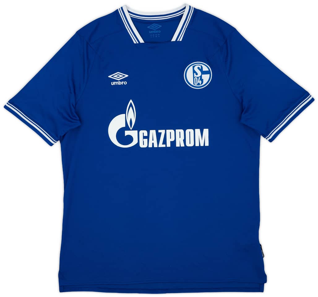 2020-21 Schalke Home Shirt - 8/10 - (XL)