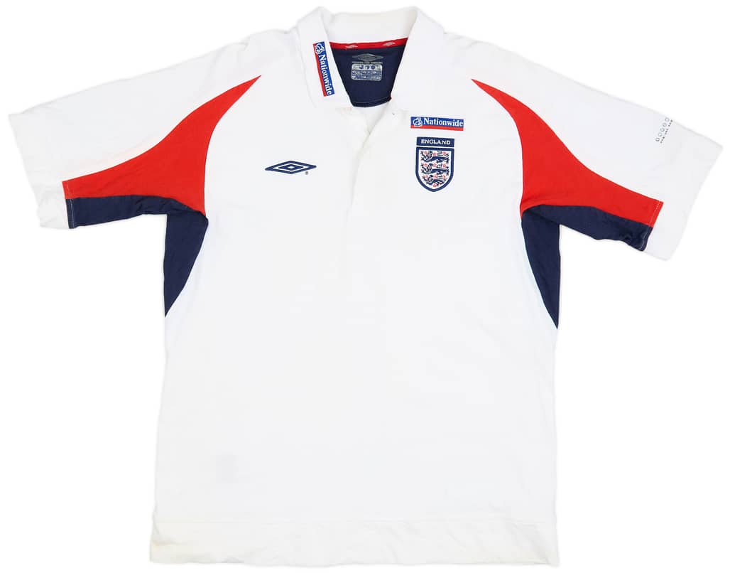 2001-02 England Umbro Training Shirt - 7/10 - (L)