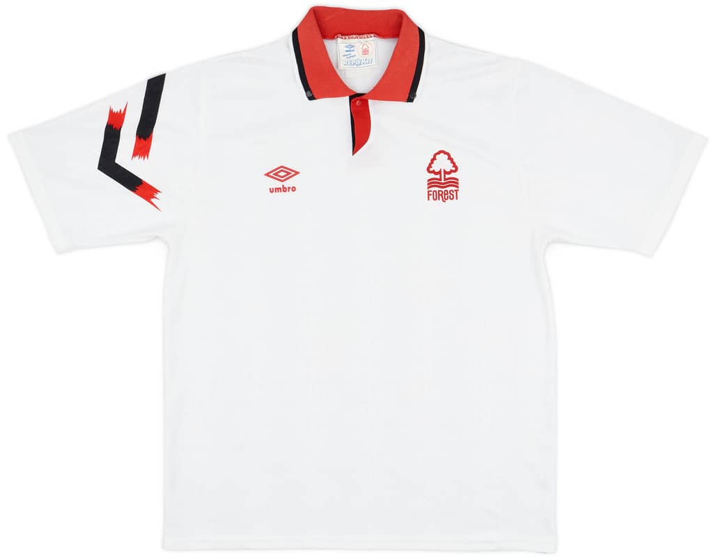 1991-93 Nottingham Forest Away Shirt - 8/10 - (L)