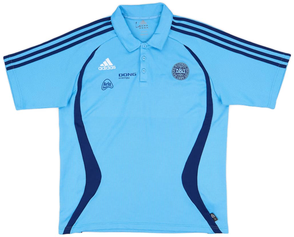2005-06 Denmark adidas Training Polo - 8/10 - (L/XL)
