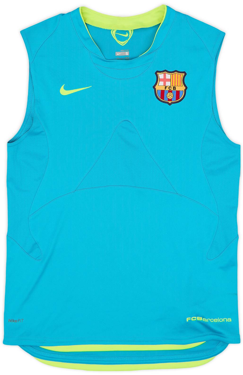 2008-09 Barcelona Nike Training Vest - 6/10 - (S)