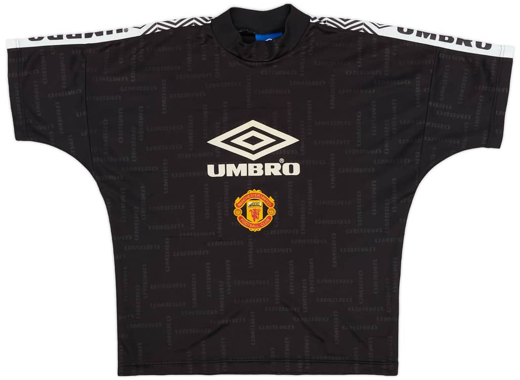 1996-98 Manchester United Umbro Training Shirt - 6/10 - (S)