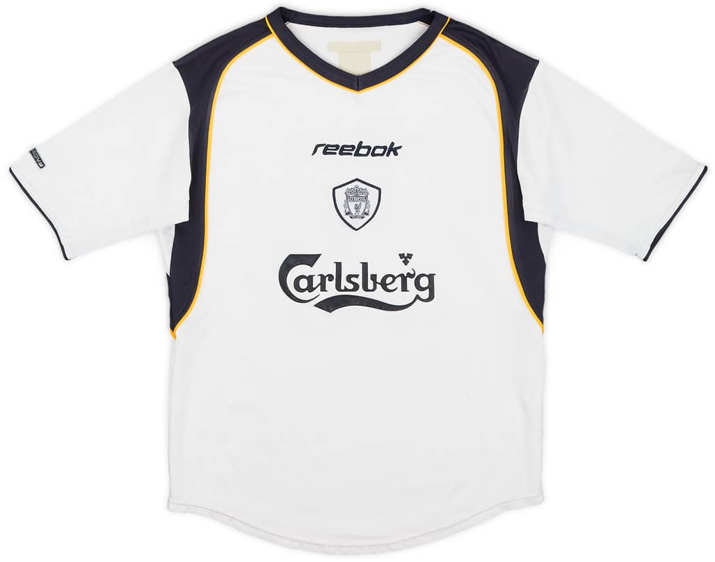 2001-03 Liverpool Away Shirt - 7/10 - (L.Boys)