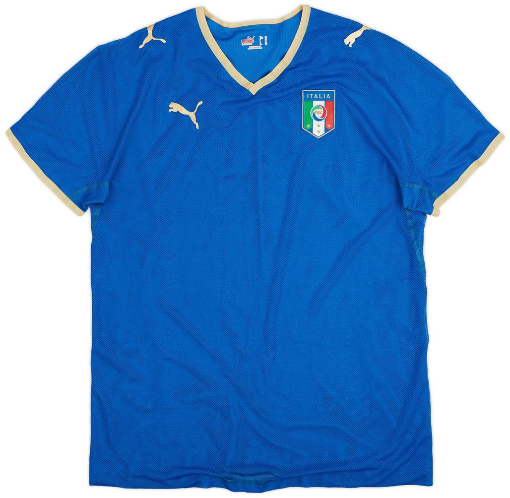2007-08 Italy Player Issue Home Shirt - 9/10 - (XL)