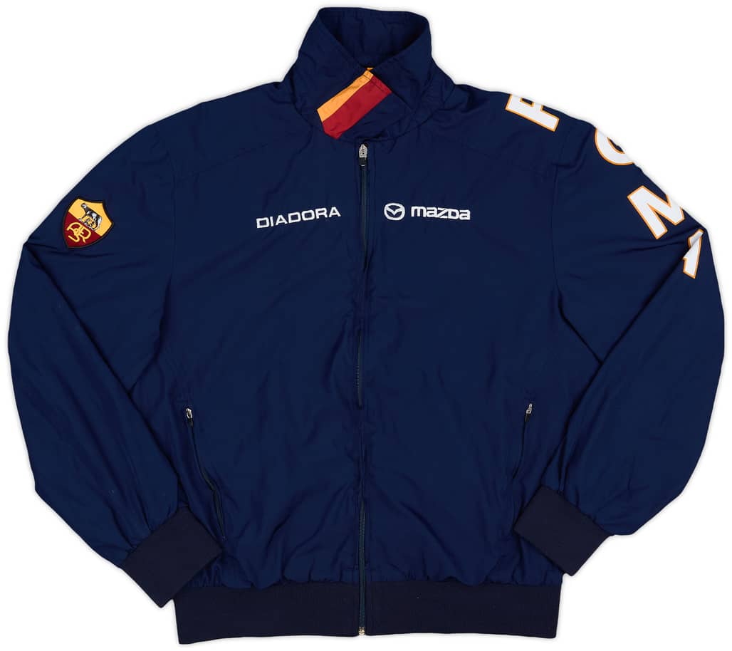 2005-06 Roma Diadora Track Jacket - 8/10 - (L)