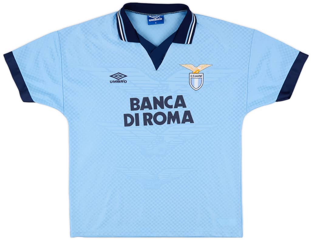 1995-96 Lazio Home Shirt - 7/10 - (M)