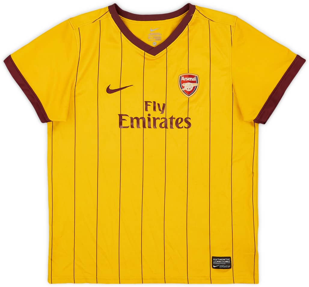 2010-13 Arsenal Away Shirt - 5/10 - (7-8 Years)