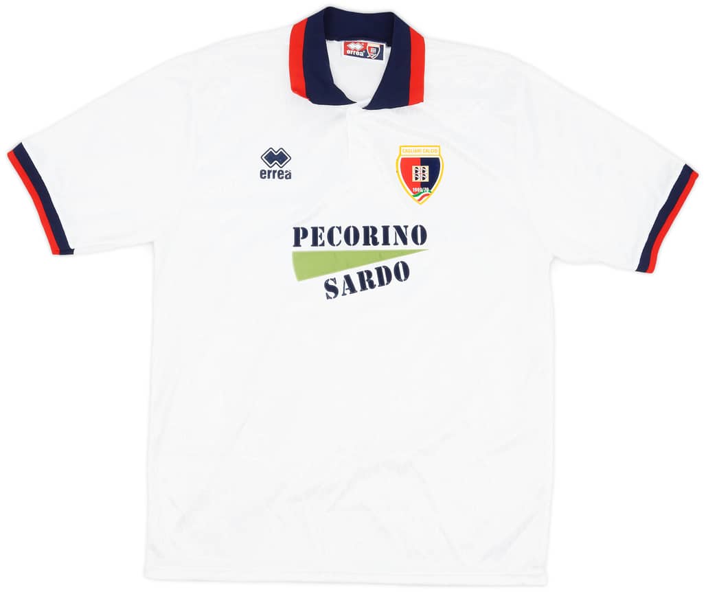 1993-95 Cagliari Away Shirt - 9/10 - (XL)