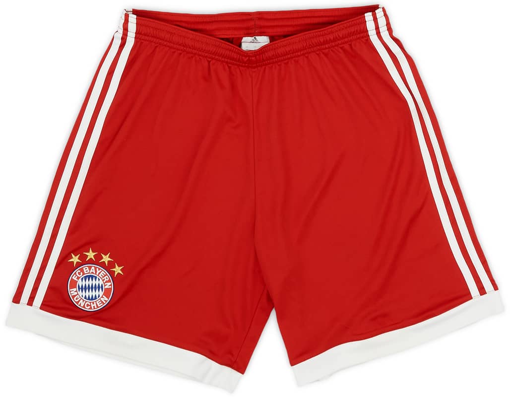 2017-18 Bayern Munich Home Shorts - 6/10 - (M)
