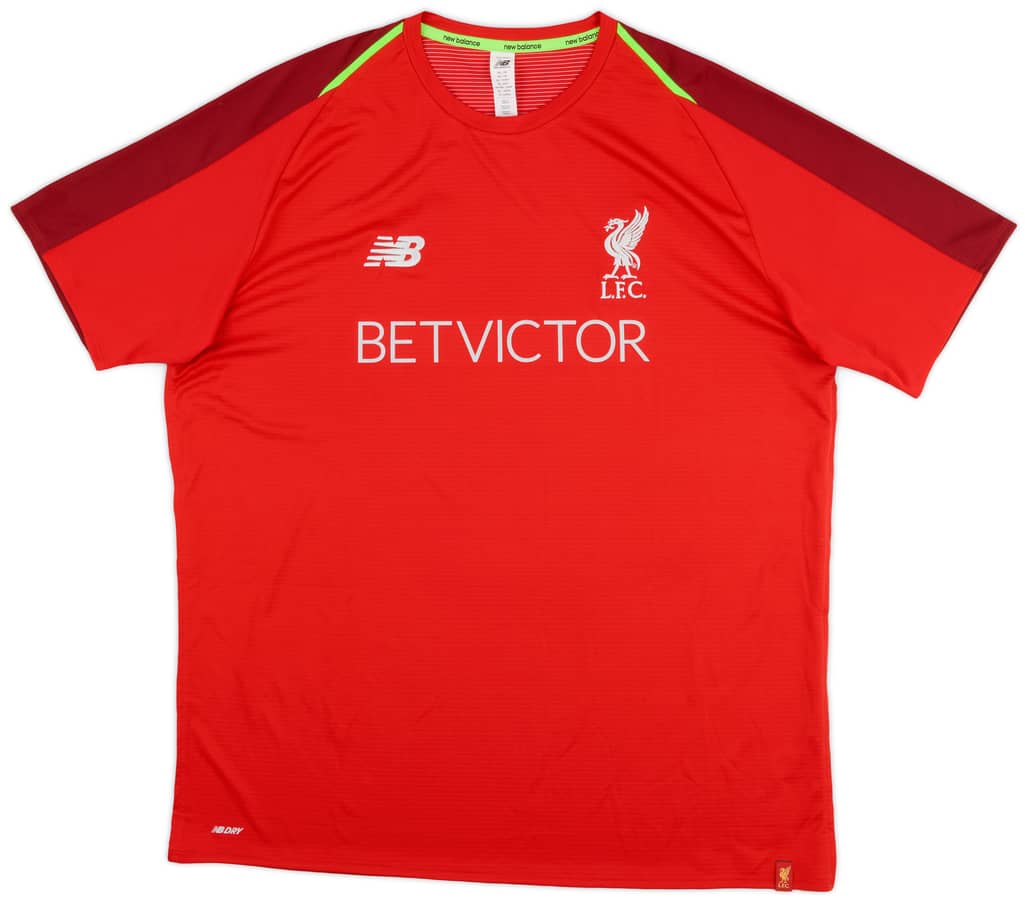 2018-19 Liverpool New Balance Training Shirt - 9/10 - (XXL)