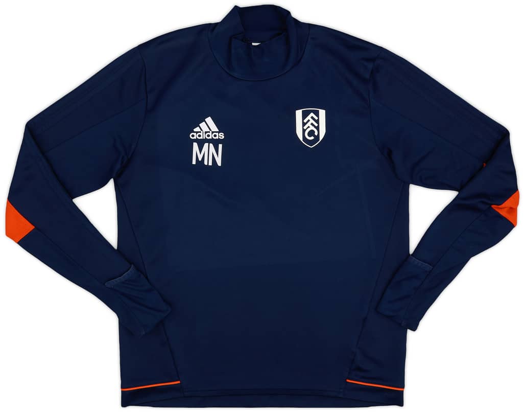 2017-18 Fulham Staff Issue adidas Training L/S Top MN - 7/10 - (M)