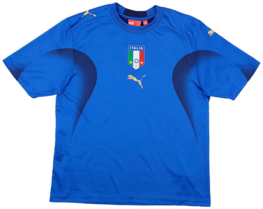 2006 Italy Home Shirt - 5/10 - (XL.Boys)