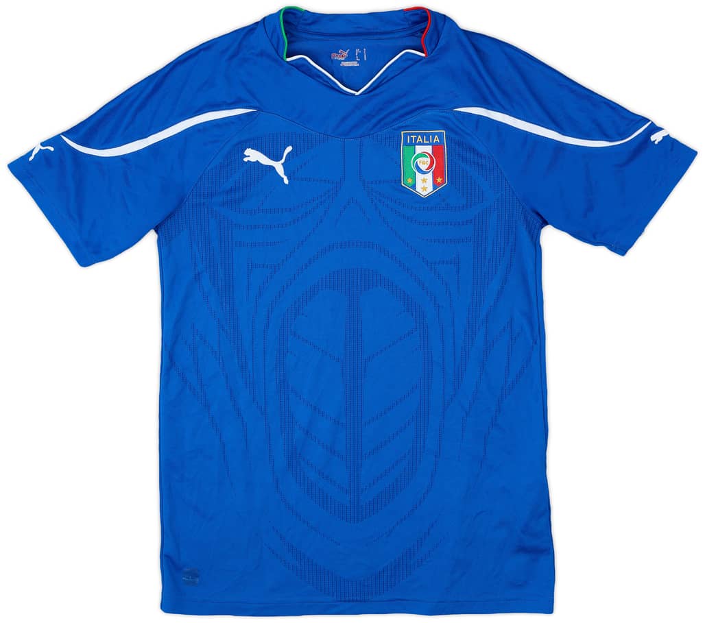 2010-12 Italy Home Shirt - 8/10 - (S)