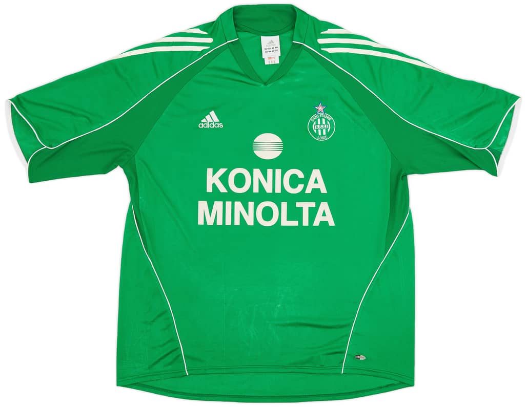 2005-06 Saint Etienne Home Shirt - 6/10 - (XXL)