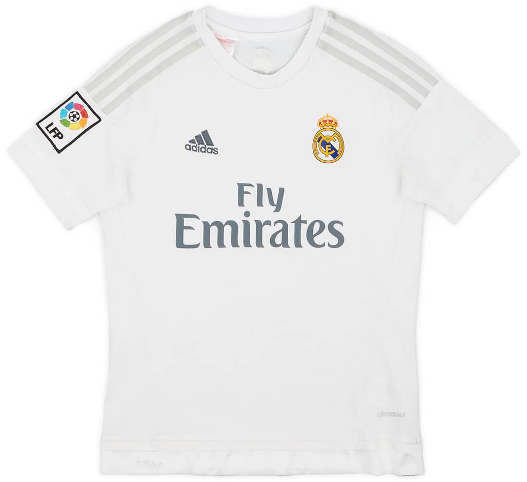 2015-16 Real Madrid Home Shirt - 6/10 - (M.Boys)