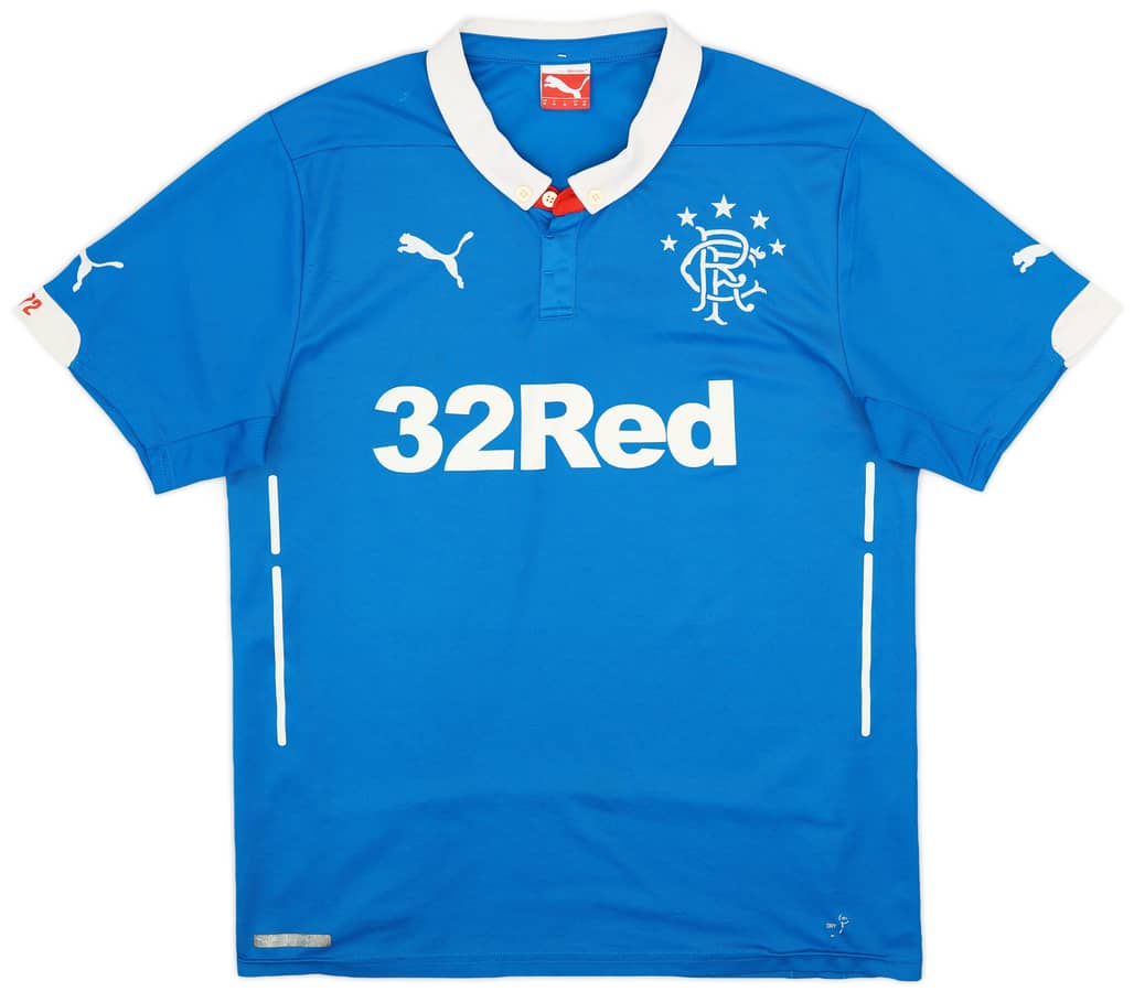 2014-15 Rangers Home Shirt - 8/10 - (M)