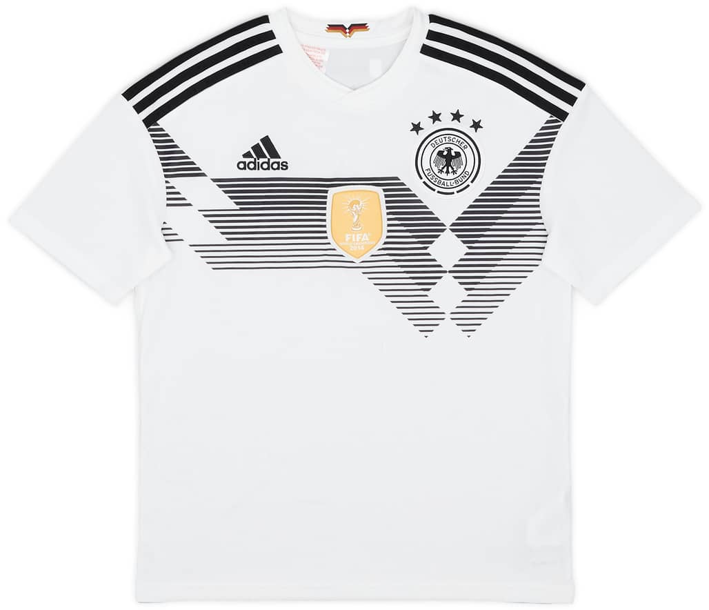 2018-19 Germany Home Shirt - 9/10 - (L.Boys)