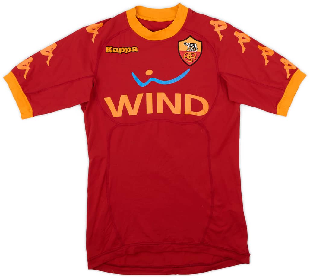 2010-11 Roma Home Shirt - 7/10 - (XS)