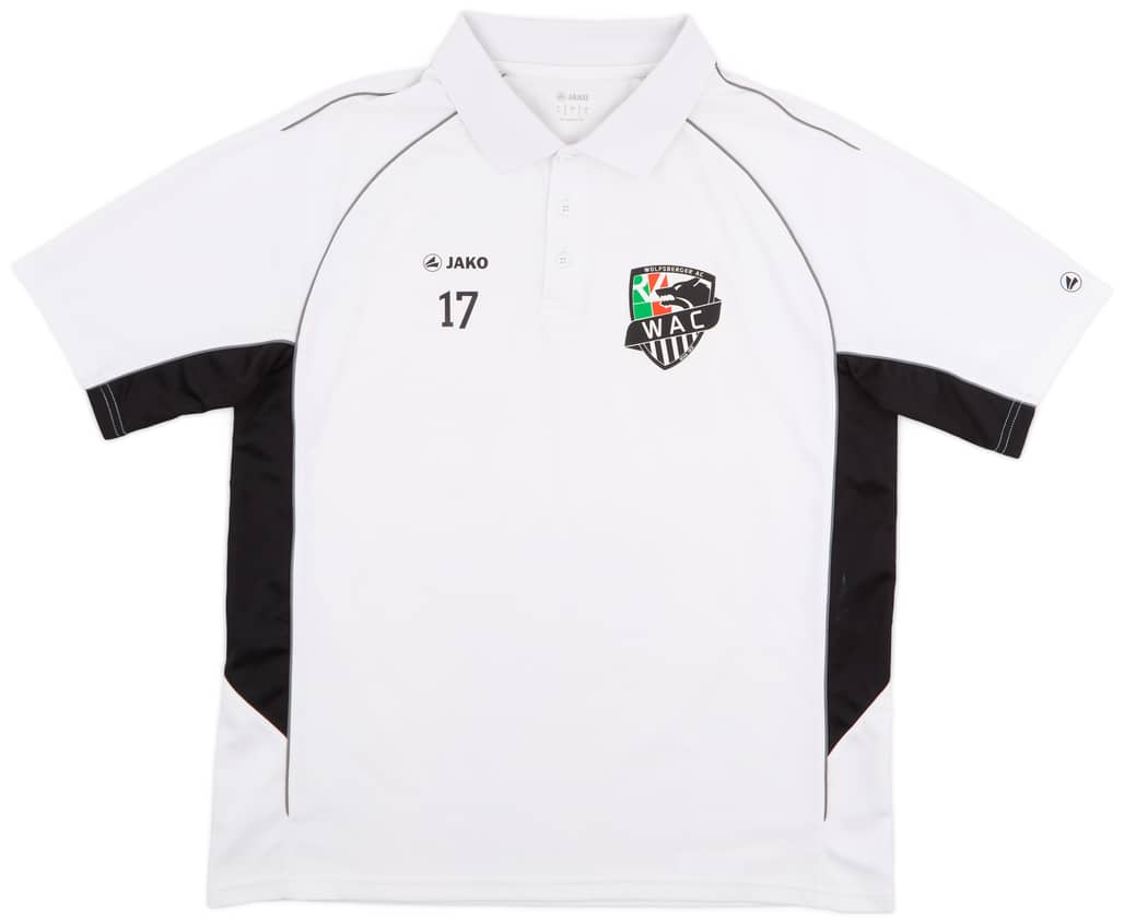 2013-14 Wolfsberger AC Jako Player Issue Polo Shirt #17 - 7/10 - (XL)