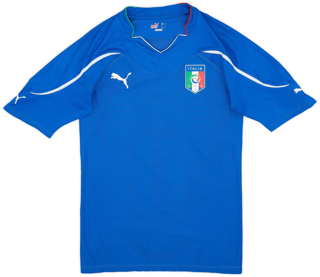 2010-12 Italy Player Issue Home Shirt - 8/10 - (L)