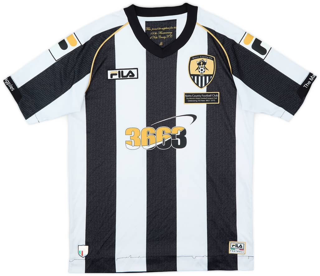 2012-13 Notts County Home Shirt - 7/10 - (L.Boys)