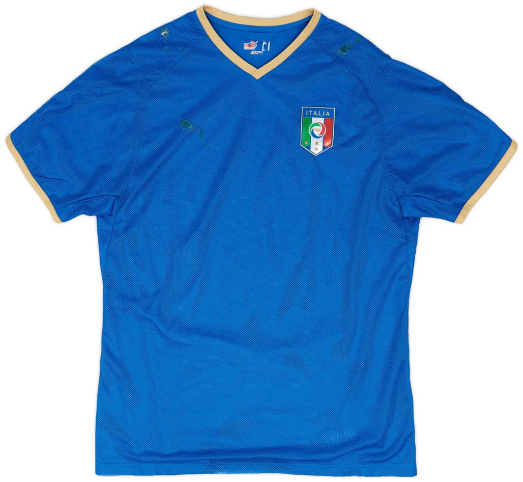 2007-08 Italy Home Shirt - 4/10 - (M)